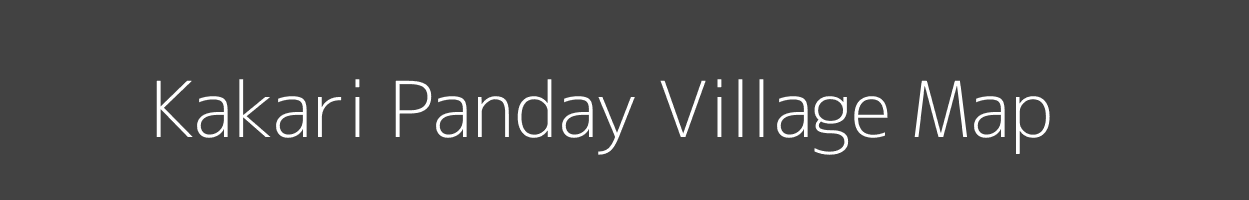 Map of Kakari Panday Village in Uttar Pradesh Image