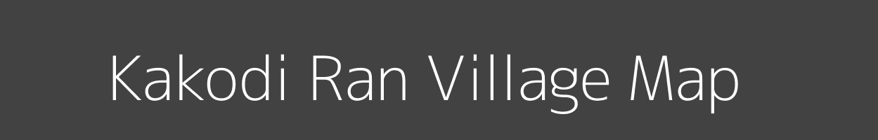 Map of Kakodi Ran Village in Madhya Pradesh Image