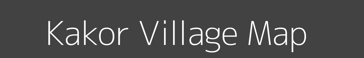 Map of Kakor Village in Uttar Pradesh Image