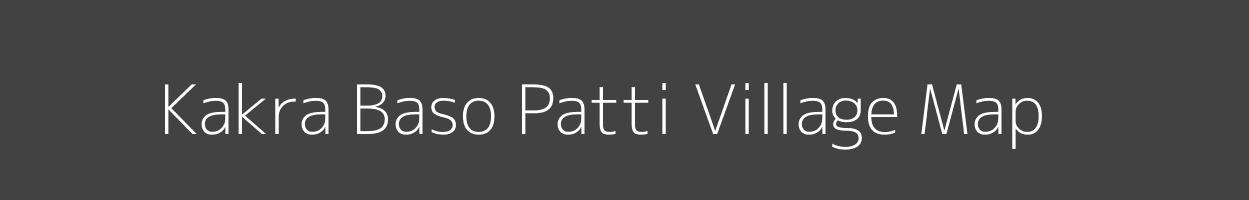 Map of Kakra Baso Patti Village in Uttar Pradesh Image