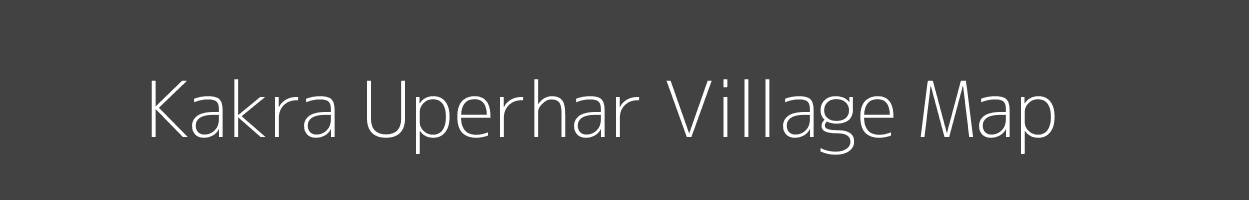 Map of Kakra Uperhar Village in Uttar Pradesh Image