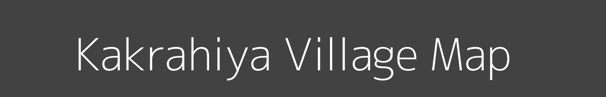 Map of Kakrahiya Village in Uttar Pradesh Image