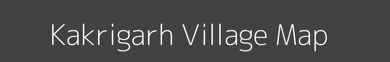 Map of Kakrigarh Village in Jharkhand Image