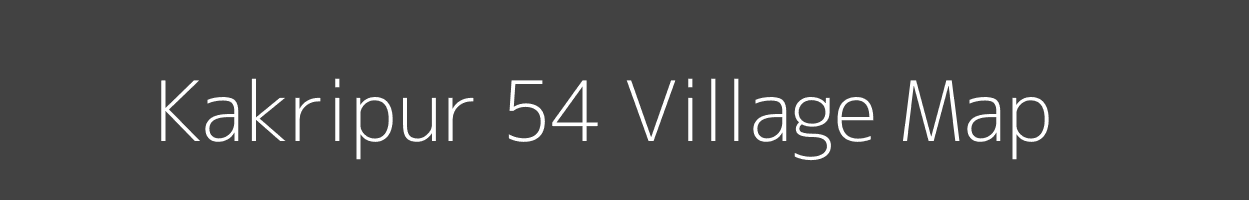 Map of Kakripur 54 Village in Haryana Image