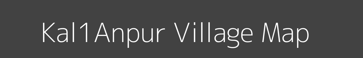 Map of Kal1Anpur Village in Uttar Pradesh Image