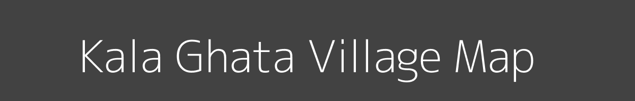 Map of Kala Ghata Village in Rajasthan Image