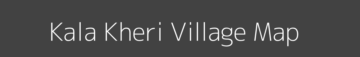 Map of Kala Kheri Village in Uttar Pradesh Image