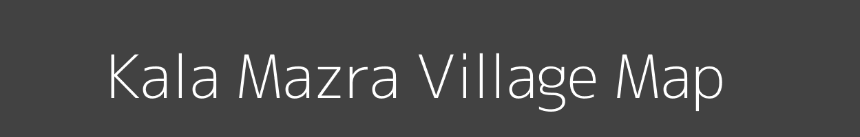 Map of Kala Mazra Village in Uttar Pradesh Image
