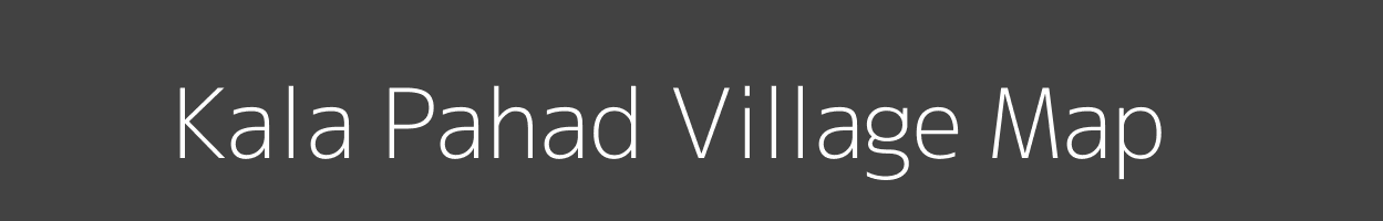 Map of Kala Pahad Village in Madhya Pradesh Image