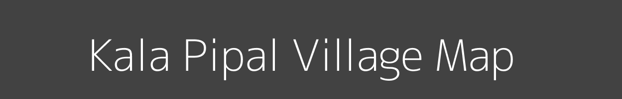 Map of Kala Pipal Village in Madhya Pradesh Image