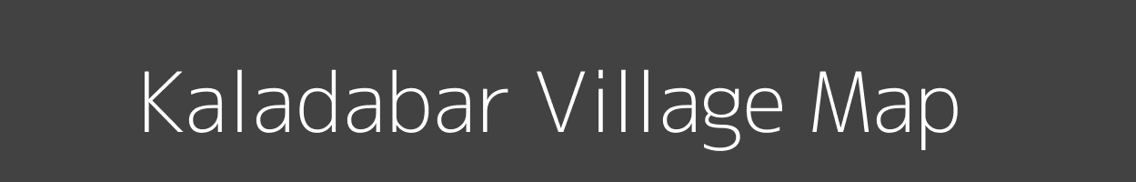 Map of Kaladabar Village in West Bengal Image