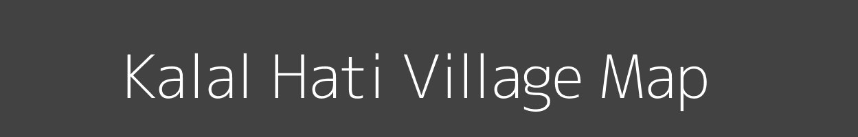 Map of Kalal Hati Village in Uttarakhand Image