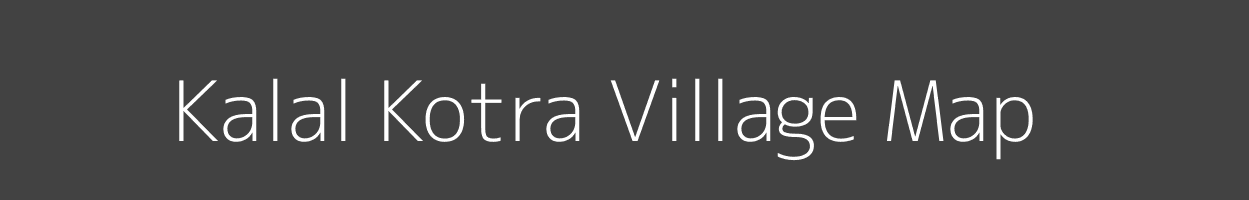 Map of Kalal Kotra Village in Rajasthan Image