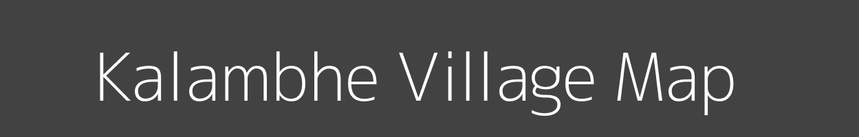 Map of Kalambhe Village in Maharashtra Image