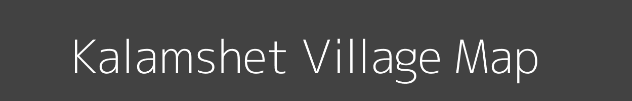 Map of Kalamshet Village in Maharashtra Image