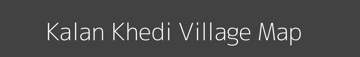 Map of Kalan Khedi Village in Madhya Pradesh Image