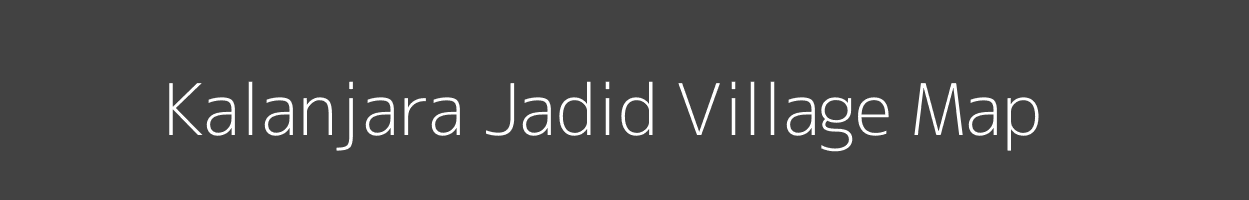 Map of Kalanjara Jadid Village in Uttarakhand Image