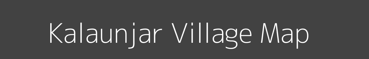 Map of Kalaunjar Village in Bihar Image