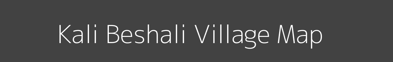 Map of Kali Beshali Village in Uttarakhand Image