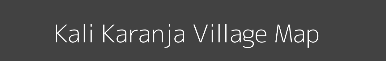 Map of Kali Karanja Village in Maharashtra Image