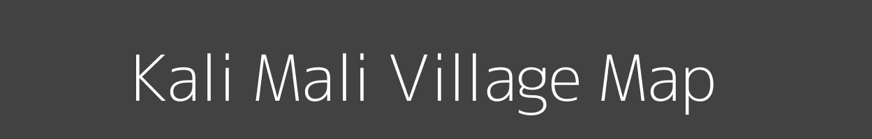 Map of Kali Mali Village in Rajasthan Image