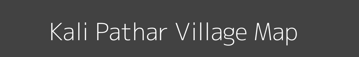 Map of Kali Pathar Village in Jharkhand Image