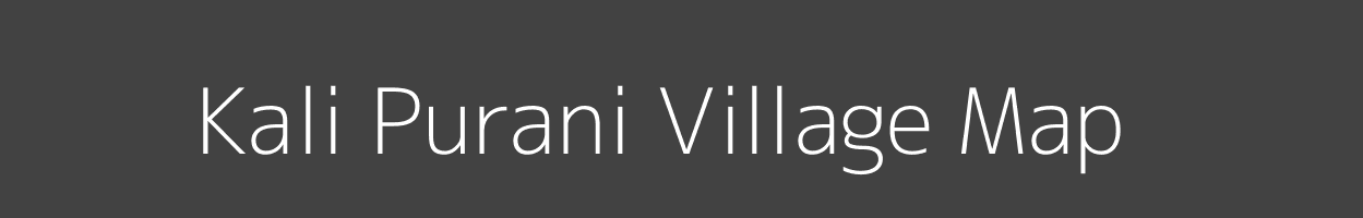 Map of Kali Purani Village in Jammu and Kashmir Image