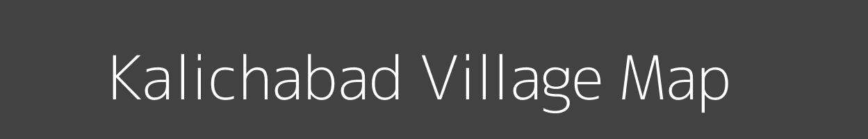 Map of Kalichabad Village in Uttar Pradesh Image