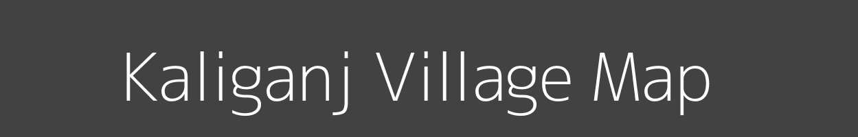 Map of Kaliganj Village in West Bengal Image