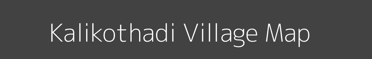 Map of Kalikothadi Village in Madhya Pradesh Image