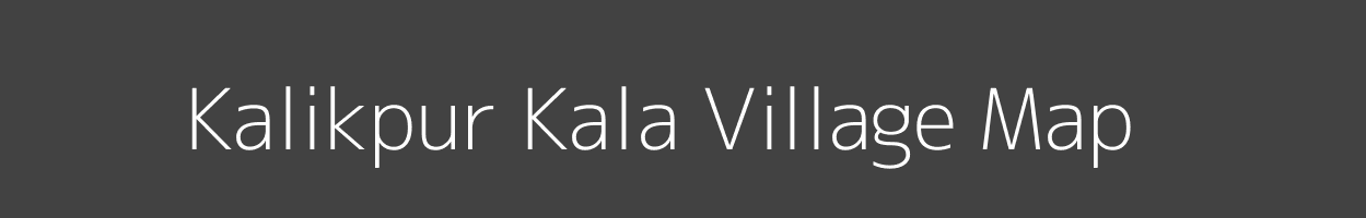 Map of Kalikpur Kala Village in Uttar Pradesh Image