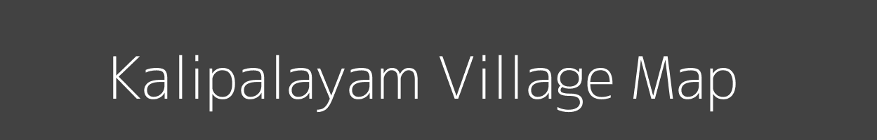 Map of Kalipalayam Village in Tamil Nadu Image