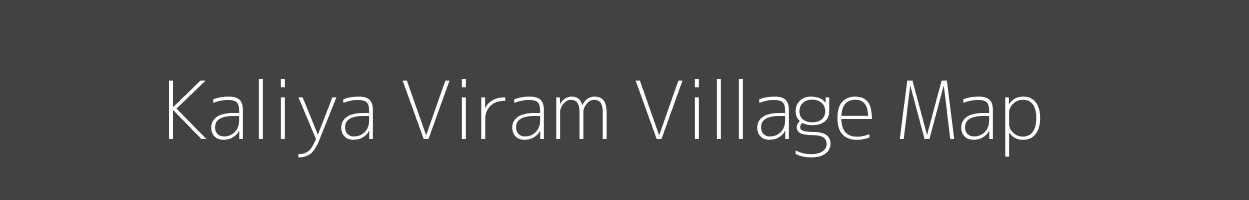 Map of Kaliya Viram Village in Madhya Pradesh Image