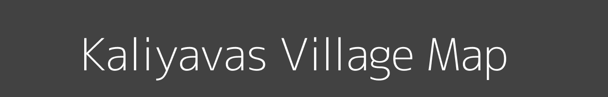 Map of Kaliyavas Village in Rajasthan Image