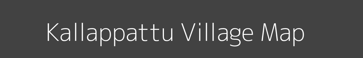 Map of Kallappattu Village in Tamil Nadu Image