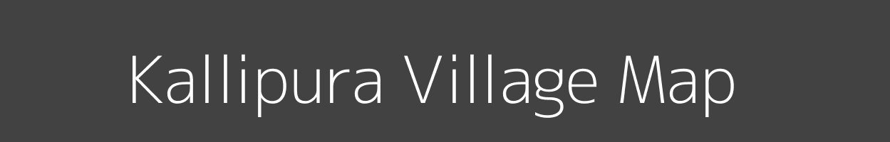 Map of Kallipura Village in Karnataka Image