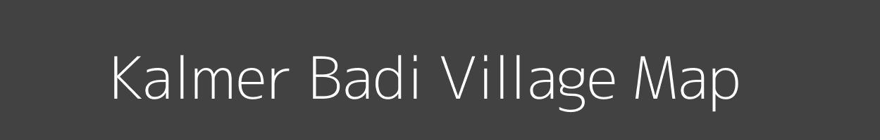 Map of Kalmer Badi Village in Madhya Pradesh Image