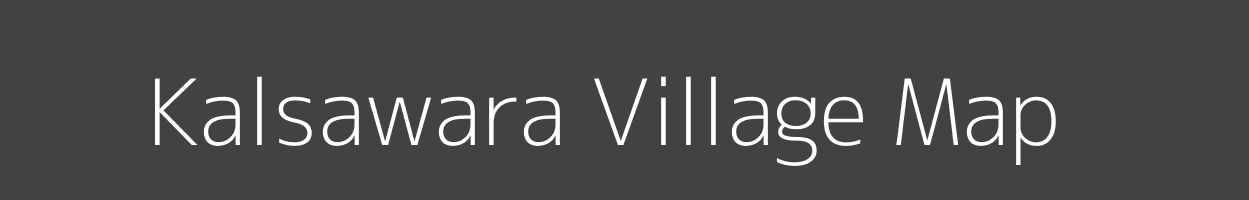 Map of Kalsawara Village in Rajasthan Image