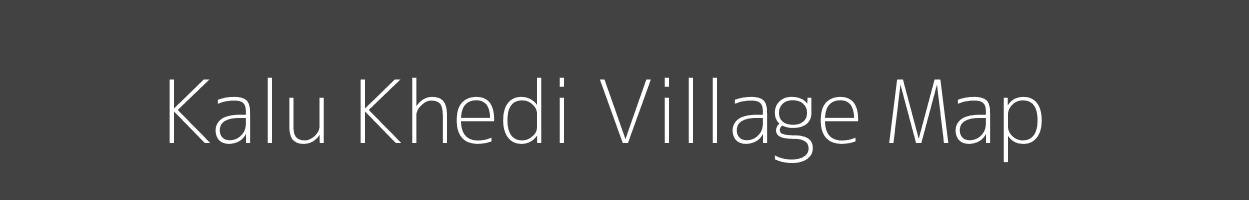 Map of Kalu Khedi Village in Madhya Pradesh Image