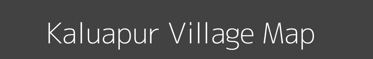 Map of Kaluapur Village in Uttar Pradesh Image