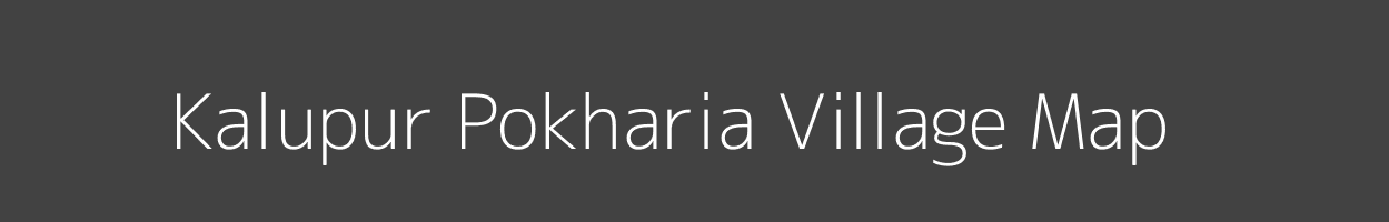 Map of Kalupur Pokharia Village in Uttarakhand Image