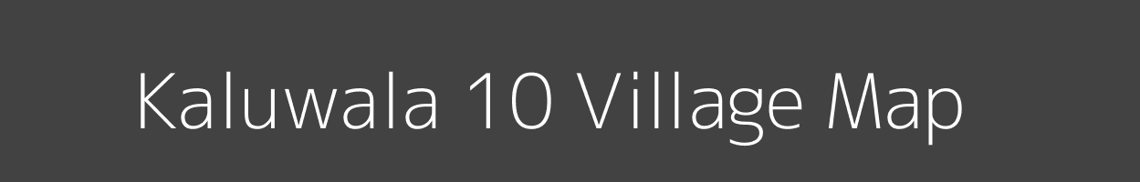 Map of Kaluwala 10 Village in Punjab Image