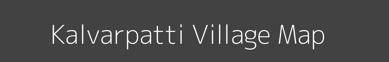 Map of Kalvarpatti Village in Vedasandur, Dindigul 635251