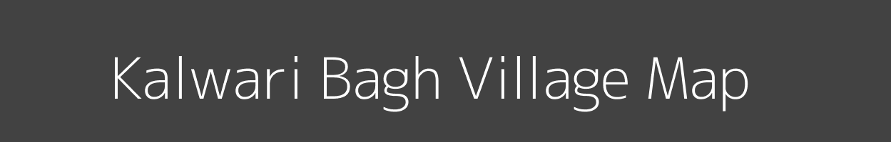 Map of Kalwari Bagh Village in Uttar Pradesh Image
