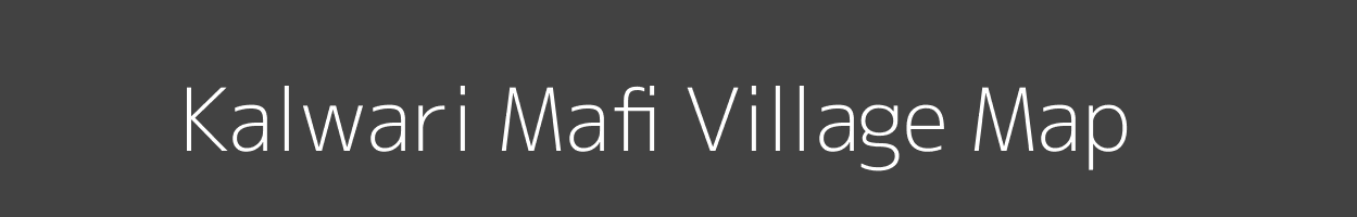 Map of Kalwari Mafi Village in Uttar Pradesh Image