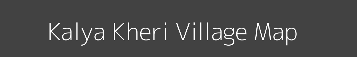 Map of Kalya Kheri Village in Rajasthan Image