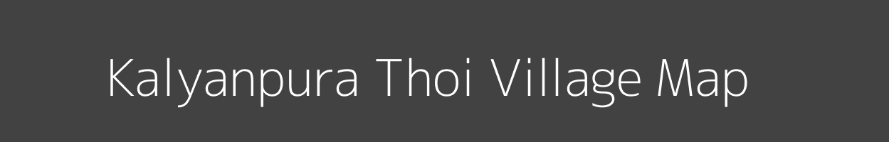 Map of Kalyanpura Thoi Village in Rajasthan Image