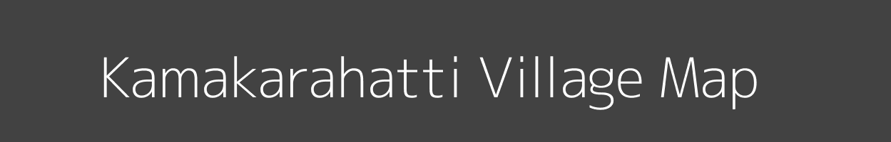 Map of Kamakarahatti Village in Karnataka Image