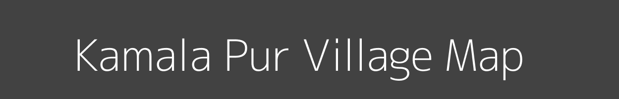 Map of Kamala Pur Village in Uttar Pradesh Image