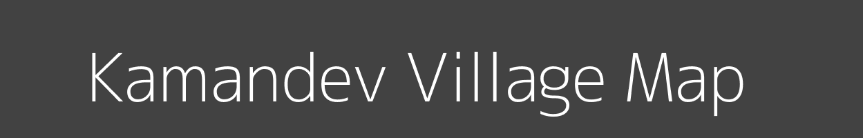 Map of Kamandev Village in Maharashtra Image